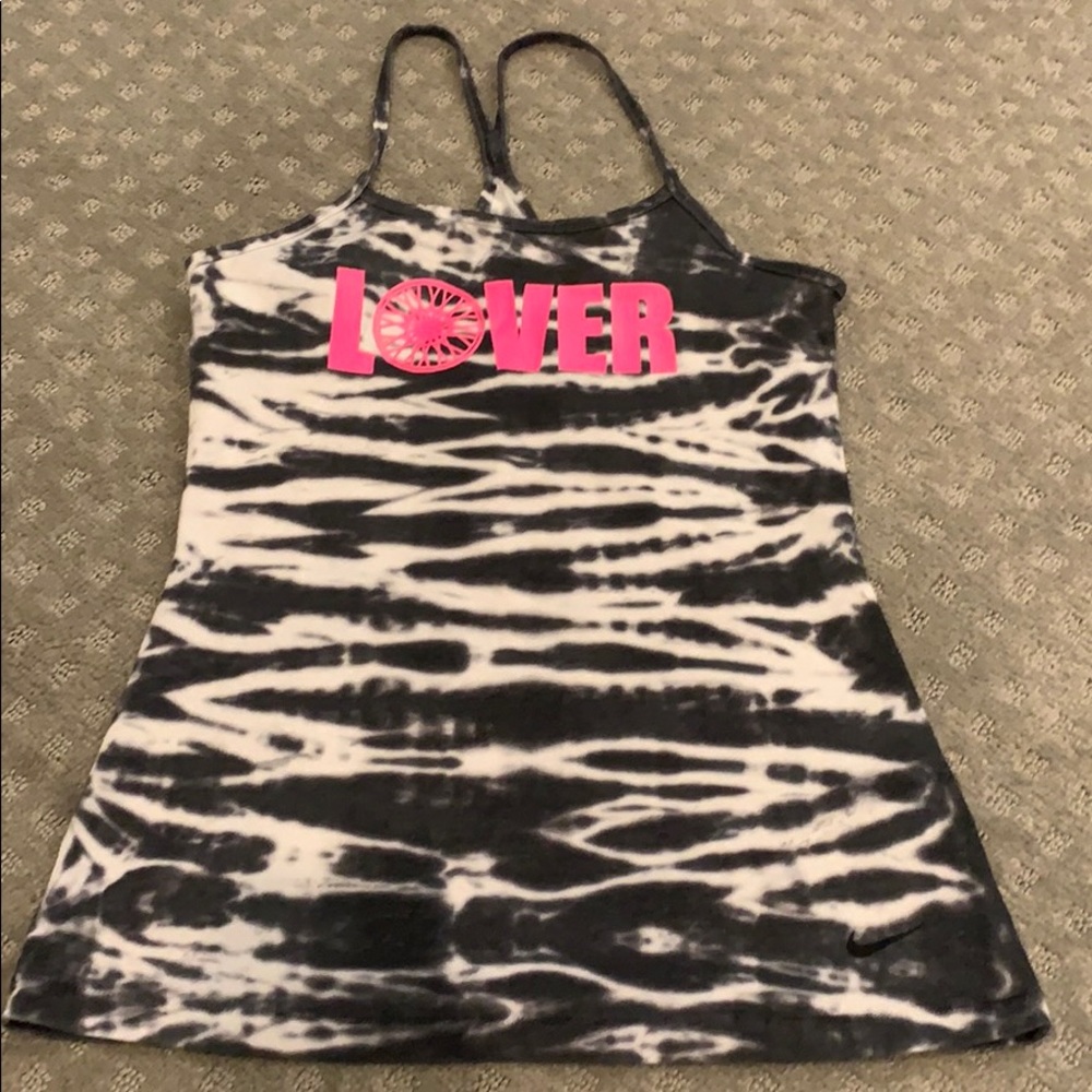 Soul cycle tie dye dri fit tank